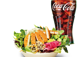 Salad Bowl Chrupiący Kurczak w zestawie