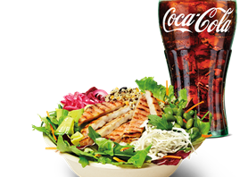 Salad Bowl Grillowany Kurczak w zestawie