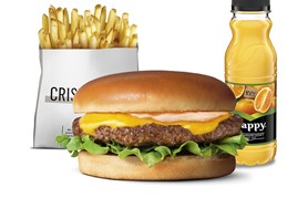 Zestaw dla dzieci-Hamburger z serem