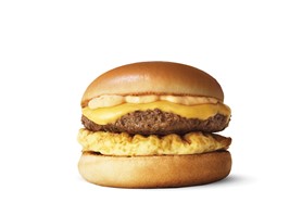 Hamburger z Serem i Jajkiem