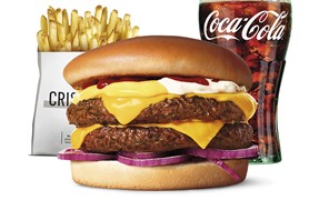 DeliVery Cheezy Burger w zestawie